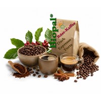 500g Röstkaffee-Dark Espresso Forte ganze Bohnen Starker Blend Biopal®