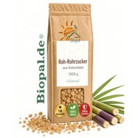 Rohrzucker 1000 g Echter Rohrohrzucker von Biopal
