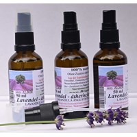 Lavendelöl 50ml - 100% rein, zertifiziert, ätherisches Öl von Biopal Frankreich